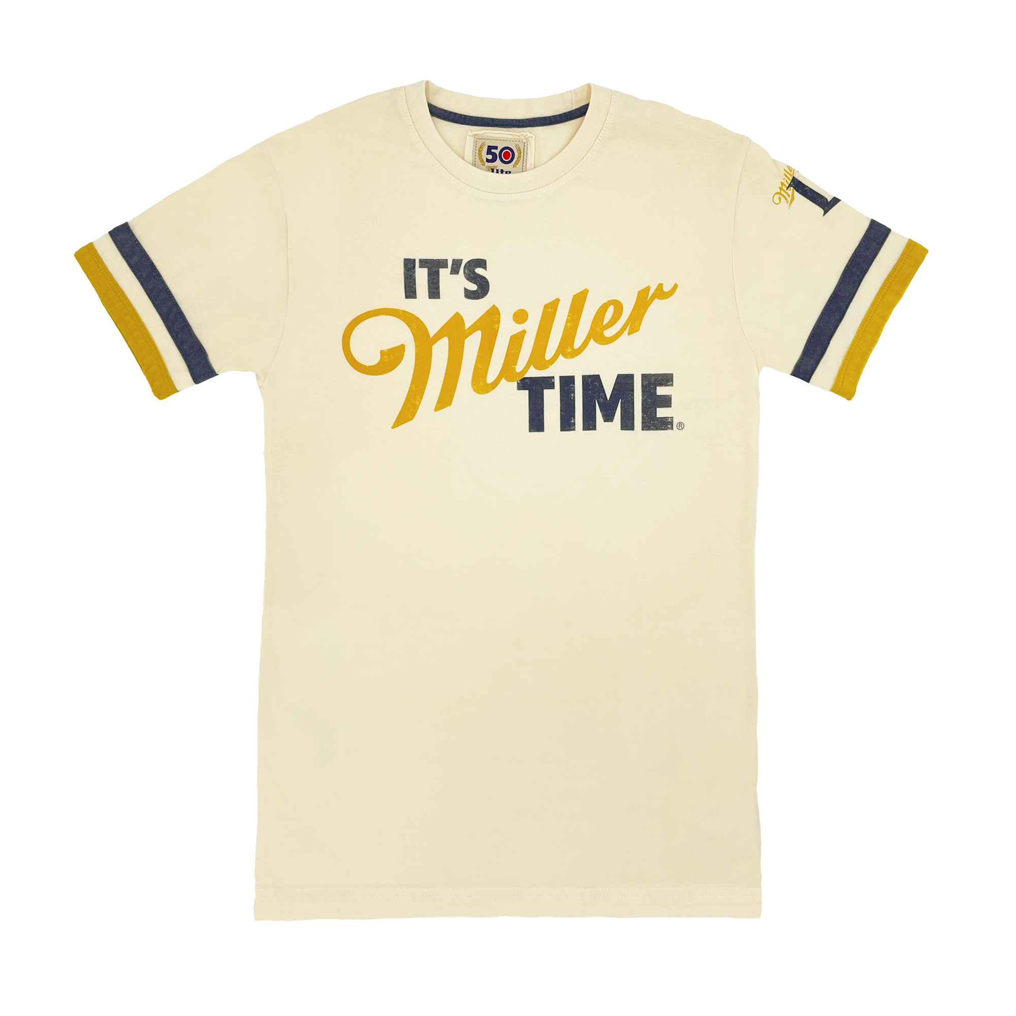 IT'S MILLER TIME FOOTBALL TEE