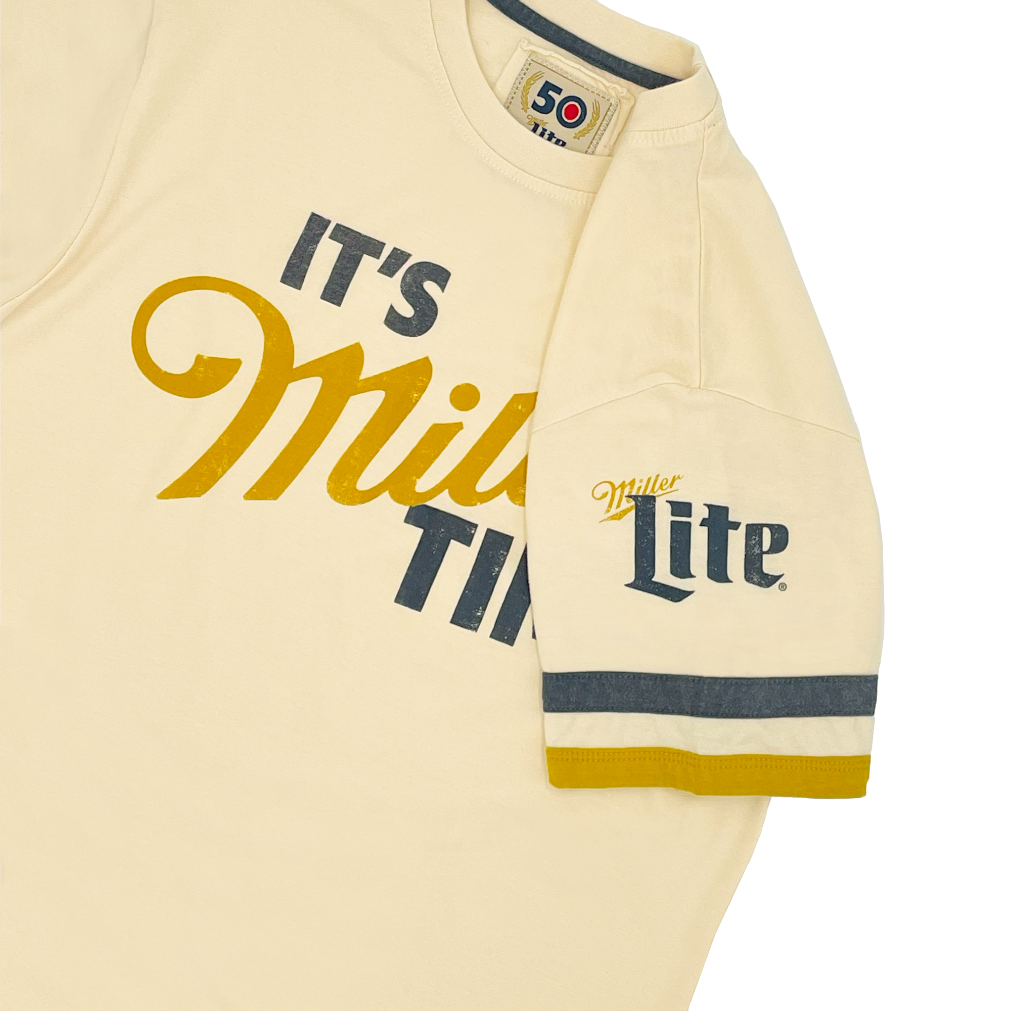IT'S MILLER TIME FOOTBALL TEE