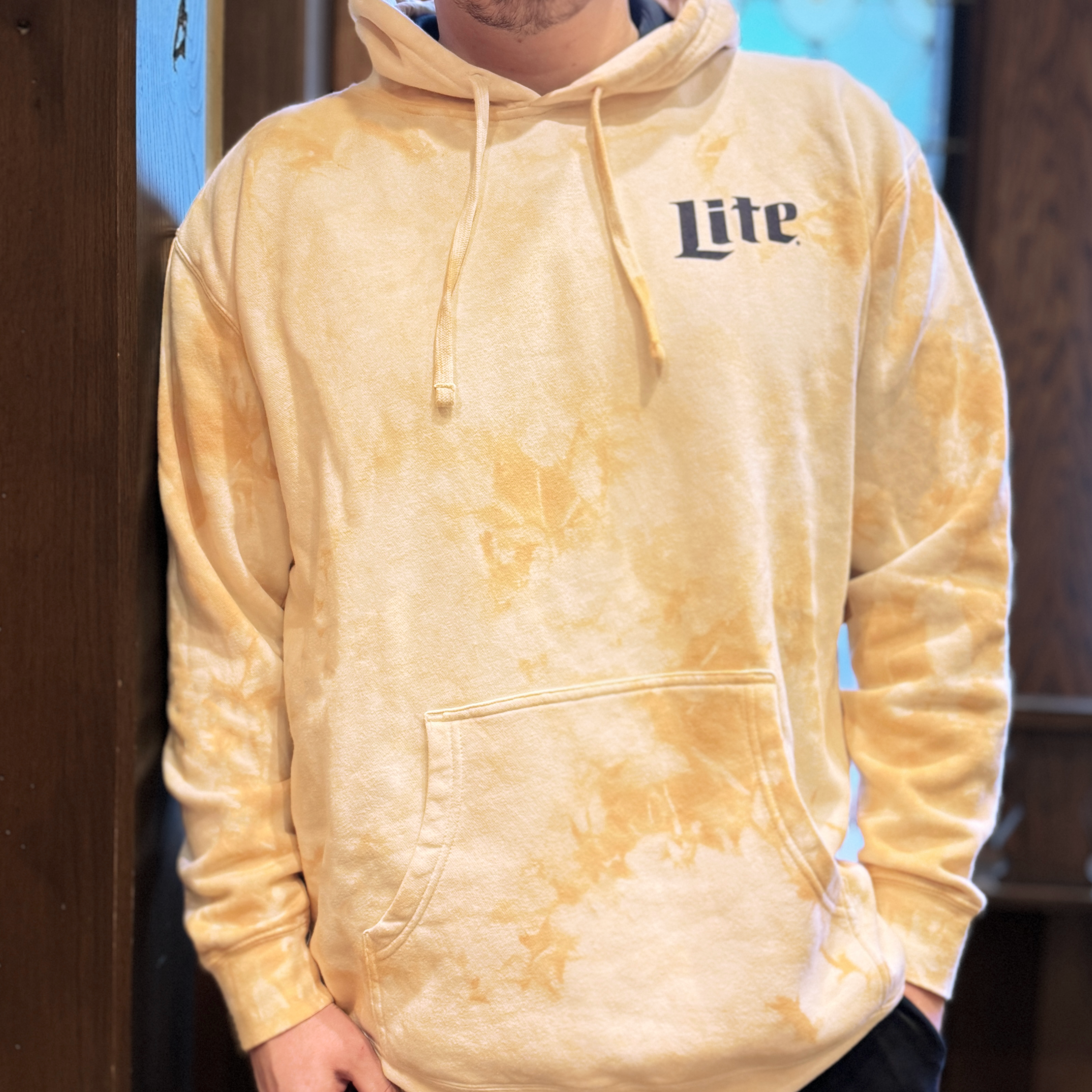 GREAT TASTE TIE DYE HOODIE